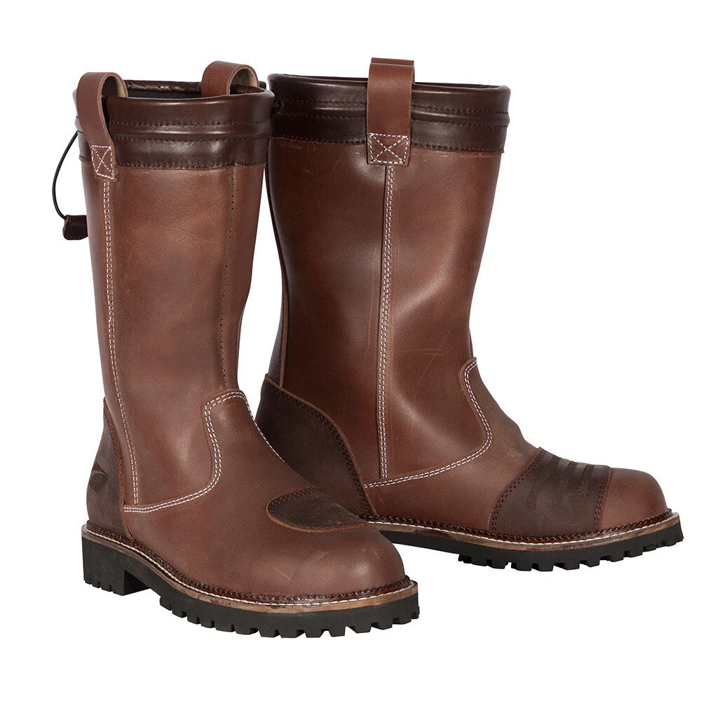 Spada Pallas Ladies Leather Motorcycle Boots - Brown