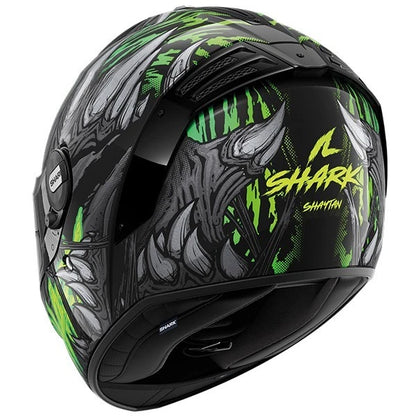 Shark Spartan RS Shaytan KGA Black Green